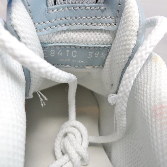 NIB$950 Miu Miu Crystal-Embellished Leather Chunky Sole Low-Top Sneakers 38/38.5 - Picture 14 of 16